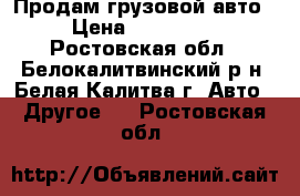 Продам грузовой авто › Цена ­ 380 000 - Ростовская обл., Белокалитвинский р-н, Белая Калитва г. Авто » Другое   . Ростовская обл.